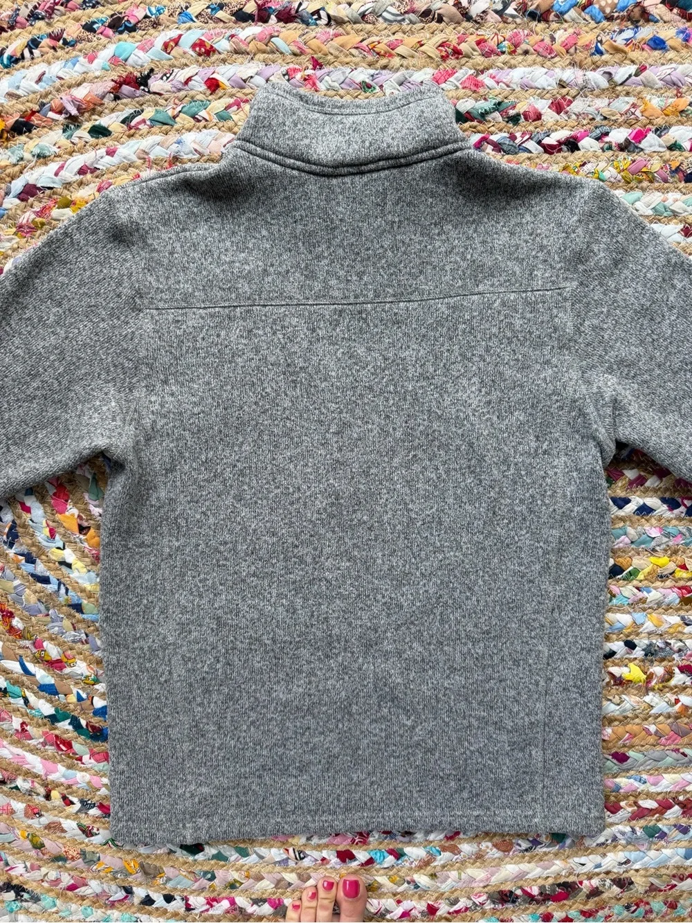 The North Face Men’s Gray Half-Zip Fleece Pullover